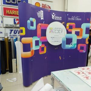 Örümcek tanıtımı standı