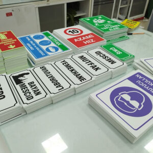 Özel uyarı ikaz tasarımları