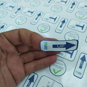 Kapagı Aç etiket baskıları