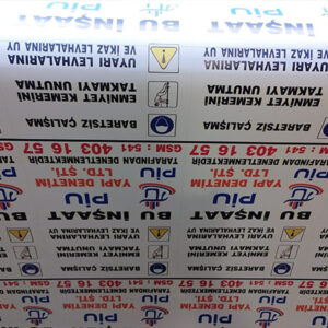 Yapı Denetim Levhaları